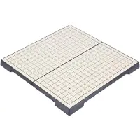 Engelhart Reis Go Spel Magnetisch – Opklapbaar Bord 28 x 28 cm – Met Opbergcompartiment – Strategisch Bordspel voor Onderweg –