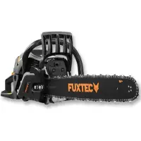 FUXTEC benzinekettingzaag FX-KS262 - Black Edition | Zwaardlengte 60 cm | Snijlengte 51 cm | 5,2 kg | 61,5 ccm | 2-takt | 550 ml | 2,85 kW