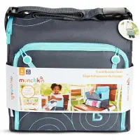 Munchkin Stoelverhoger - Booster Seat - zitverhoger - Draagbaar Kinderzitje - Autozitje in Draagtasvorm - Zitverhoger en tas in-1