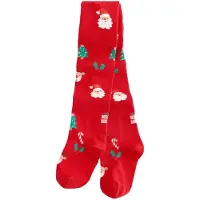 Next - Meisjes - Katoenrijke maillot met kerstmotief - Rood