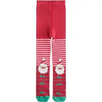Next - Meisjes - Katoenrijke maillot met kerstmotief - Rood