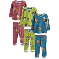 Next - Jongens - Set van 3 behaaglijke pyjama's - Blauw