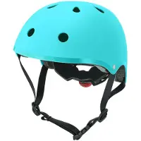 Hornit AIRO kinderhelm, turkoois, maat S (48-53 cm), met LED-lamp