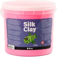 Silk Clay - Klei - 650 gr - Roze