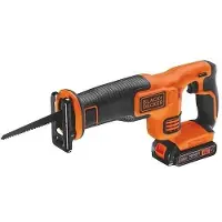 Black & Decker Accusnoerzaag BLACK+DECKER BDCR18E1-QW, 18V lithium, met 2,5Ah accu