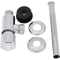 OEM Universeel toiletspuitarm - Corrosiebestendig - Chroom - 10x5 cm - Toiletventiel