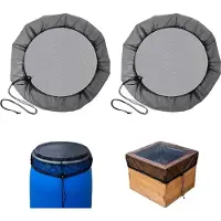 Famanu – Regentonnet, 2 stuks, 95 cm, afdekking voor tuin en regenton, muggenvrij