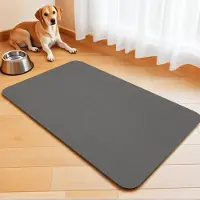 Famanu – Hondenvoer mat, waterabsorberend en anti-slip, 40x60 cm, snel drogend en geschikt voor voerbakken