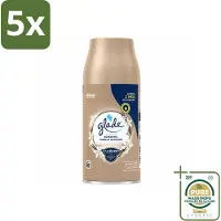 Glade 5 x - Romantic Vanillebloesem Navulling - 269 ml - Wasstrips - Romantische Geur - Luchtverfrisser - Automatische Spray - Vanillebloesem - Warme Geur