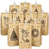 Famanu – Adventskalender om zelf te vullen, geschikt voor cadeaus en snoep