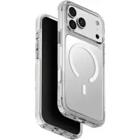 Uniq Magclick Charging Combat Telefoonhoesje Voor Apple Iphone 18 Pro Max Wit