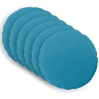 vidaXL Kussen met kussen HEERLEN 6 st Lichtblauw Polyester