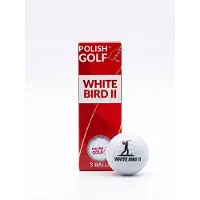 OFO Golfballen WHITE BIRD II, 2-laags, Wit, 12 stuks