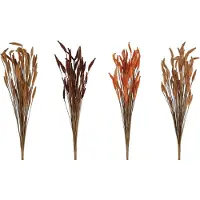 VAN MANEN kunsttak decoratie grass creme lichtbruin donkerbruin terra 60cm.