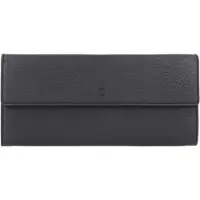 Esquire Leren Portemonnee Deer Ladies Purse Black Zwart