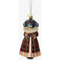 Sissy-Boy Kerst ornament hond met jas