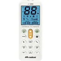 Meliconi AC200, Airconditioning, Knopbediening, Ingebouwd display, Wit