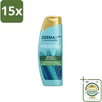 Head & shoulders 15 x - DermaX Pro - Anti-Roos Shampoo - Kalmeert - 470 ml - Wasstrips - Anti-roos Shampoo - Droge Hoofdhuid - Jeuk - Hoofdhuid Verzorging - Kalmerend Shampoo