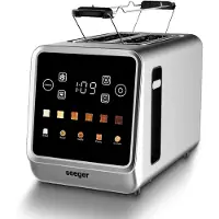 Seeger SGR1200RVS, 2 messen, Roestvrij staal, Bediening via touchpaneel, 900 W, 220 - 240 V, 50/60 Hz