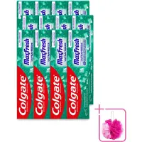 Colgate 12 x - Max Fresh Clean Mint - Tandpasta - 100ml - Bulkverpakking - Tandpasta - Douchemop - Tanden reinigen