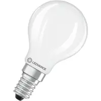 Ledvance LED Filament Kogellamp E14 - 1.8W 250lm 2700K 230V - Mat Glas - Ø45mm - 10 stuks - Geschikt voor nachtlampen, kinderkamers, decoratie - 10 stuks