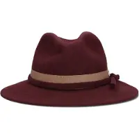Liu Jo Dames Hoeden Feltro - Hat - Bordeaux - Maat ONESIZE