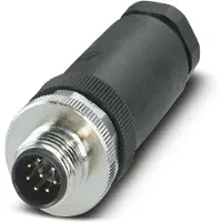 Phoenix Contact Phoenix 1513334 SACC-M12MS-8CON-PG9-M: M12-connector, rechte uitvoering, 8-polig