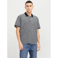 Jack & Jones Shirt 'JPRBLualves' marine / wit