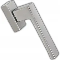 Hoppe Toulon Secustik raamklink aluminium 32-42mm, zilver F1