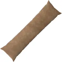vidaXL Kussensloop HEERLEN Taupe 40 x 145 cm Microfiber Fleece