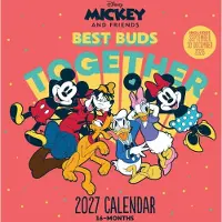 Pyramid Int. Mickey & Friends Kalender 2027, formaat 30 x 30 cm