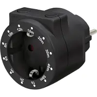 Merkloos Digitale Afteltimer - Digitale timer - CT4 - Zwart
