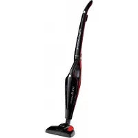 Ariete 2764/10, Steelstofzuiger 2-in-1, zonder zak, zwart, rood, 0,8 liter, rechthoekig, voor droog gebruik