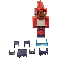 Mattel Minecraft Creator Series Pols Spike Figuur, Verzamelfiguur, 3,25-inch Actiefiguur met Accessoires, Cadeau voor 6 Jaar en Ouder