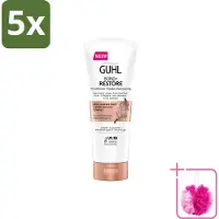 Guhl 5 x - Conditioner - Bond+ Restore - 200 ml - Bulkverpakking - Herstel haar - Douchemop - Krachtig haar