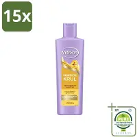 Unilever 15 x – Shampoo – Perfecte Krul – 250 ml - Grootverpakking - Vaatwasstrips - Krullen Verzorging - Krulshampoo - Krulverzorging - Pluisvrij Haar - Kruldefinitie
