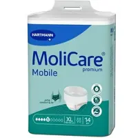 Paul hartmann ag MoliCare premium Mobile 5 Druppels XL Ref. 1660020 14 St Incontinentie onderlegger