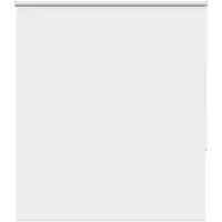 vidaXL Rolgordijn verduisterend 125x150 cm stofbreedte 121,6 cm wit