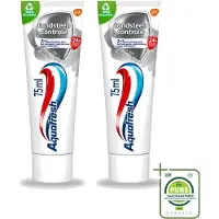Aquafresh 2 x - Tandpasta - Tandsteen Controle - Beschermt Tegen Tandsteen - 75 ml - Grootverpakking - Vaatwasstrips - Tandpasta - Tandsteen - Tandplak - Tanden Beschermen - Tandvlees