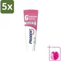 Prodent 5 x – Tandpasta – Gevoeligheid – Pro-Zinc Technologie – 75 ml - Bulkverpakking - Gevoelige tanden - Douchemop - Gevoelig tandvlees