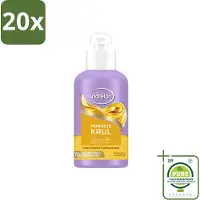 Andrélon 20 x – Leave-In Crème – Perfecte Krul – 200 ml - Grootverpakking - Vaatwasstrips - Krullen Verzorgen - Krullen Definiëren - Krullen Pluisvrij - Krullen Hyderaten - Kokosmelk Haar