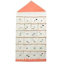 Famanu – Herbruikbare adventskalender met 24 zakken, zelf te vullen en op te hangen