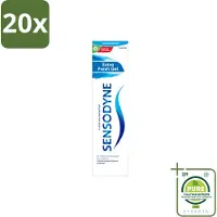 Sensodyne 20 x – Tandpasta – Extra Fresh Gel – 75 ml - Grootverpakking - Vaatwasstrips - Gevoelige Tanden - Mondgevoel - Tandpasta - Frisheid - Tandgevoeligheid