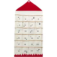 Famanu – Herbruikbare stoffen adventskalender met 24 zakken, voor kerst 2025