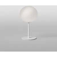 Rotaliana Tafellampe , Flow Glass, dimbare, Wit, Woonkamer, Metaal, Designer