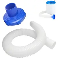 Merkloos Skimmer Slang Set 70cm met Adapter voor Boven Grond Zwembad