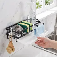 Merkloos Hangende Organizer voor de Spoelbak zonder Boren