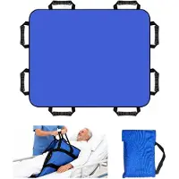 Merkloos Transferboard voor Patiëntenlifters - Glijdoek met 8 Handgrepen - 120 x 100 cm