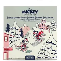 Mad Beauty Mickey Mouse Adventskalender. Mickey en Minnie ski's. Standaard model