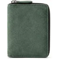 LGT JWLS - Unisex portemonnee - Groen PU Leer - Rits